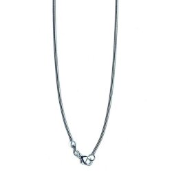 Collier Schlangenkette Ø 1,3 mm 42 cm Silber