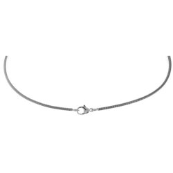 Collier Schlangenkette Ø 1,9 mm 42 cm Silber