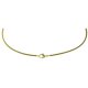 Collier Schlangenkette Ø 1,9 mm 40 cm 333/- gelb