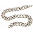 Panzerkette rund 1,5 x 5,3 mm Silber