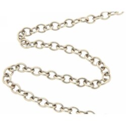 Ankerkette weit 0,9 x 4,3 mm Silber