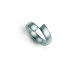 Ringwindung oval 5 x 2,5 mm Gr. 59 Silber