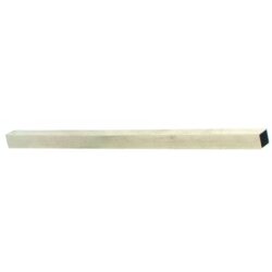 Scharnierrohr vierkant 4 x 4 + 3,4 x 3,4 mm Silber