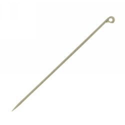 Broschnadel 80 mm Neusilber nickelhaltig