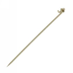 Broschnadel mit Stift 50 mm Silber