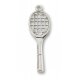 Anhänger Tennisschläger Silber