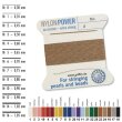 Nylonseide 1N 2 m beige - 16