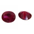 Synth. Rubin oval 12 x 10 mm