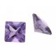 Amethyst carre princess cut 4 x 4 mm