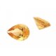 Citrin goldfarben tropfen 5 x 3 mm