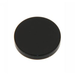 Ringstein flach Ø 9,0 mm Onyx