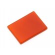Ringstein rechteck flach 9 x 7 mm Carneol