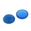 Cabochon Ø 5,0 mm Blau Achat