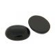 Cabochon oval 6 x 4 mm Onyx