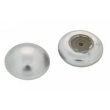 Imit. Perle button agb. Ø 6,0 mm lightgrey