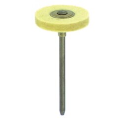 Filz fein weiß 21 x 4 mm rad