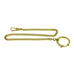 Uhrkette Panzer flach 3,4 mm 26,5 cm