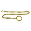 Uhrkette Panzer flach 4,3 mm 26,5 cm