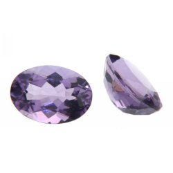 Amethyst oval 5 x 3 mm