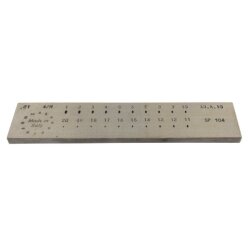 Zieheisen Loch lang oval 6,00 - 3,00 mm