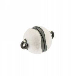 M. Schließe Welle kugel Ø 10,0 mm Silber/Silber Rug.