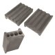 Blech Drahteinguss rund 80 mm