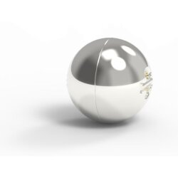 M. Schließe comfort kugel glänzend Ø 8,0 mm Silber