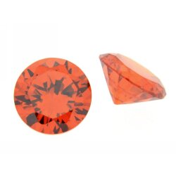 Zirkonia orange Ø 8,0 mm