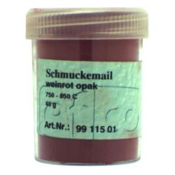 Schmuckemail opak lila