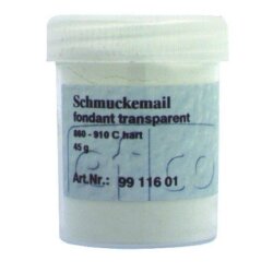 Schmuckemail transparent kupfergelb