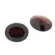Granat oval 14 x 10 mm