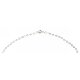 Halskette Anker Sonnenschliff 2,3 mm 45 cm Silber rotverg.