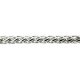 Zopfkette hohl 8,7 mm Silber