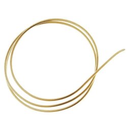 Golddraht Ø 0,6 mm 750/- gelb