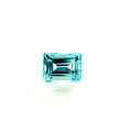 Aquamarin baguette step cut 8 x 6 mm