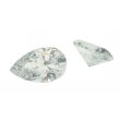Zirkonia weiß tropfen 8 x 5 mm