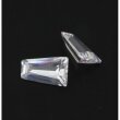 Zirkonia weiß trapez 6,8 x 4,2 x 2,6 mm