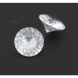 Zirkonia weiß rund flash cut Ø 17,0 mm