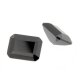 Zirkonia schwarz achteck step cut 14 x 10 mm
