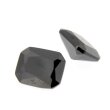 Zirk. schwarz achteck princess cut 11 x 9 mm