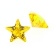 Zirkonia gelb stern 4 x 4 mm