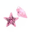 Zirkonia pink stern 4 x 4 mm