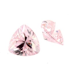 Zirkonia pink trillion 4 x 4 mm