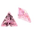Zirkonia pink dreieck 4 x 4 mm