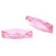 Zirk. pink baguette zweis. Rautenschliff