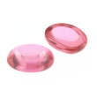 Zirkonia pink oval cabochon
