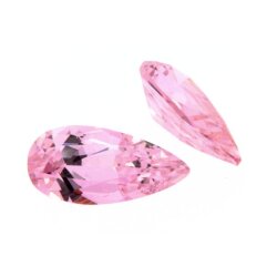 Zirkonia pink tropfen 6 x 4 mm