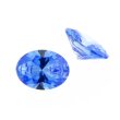 Zirkonia arctic blue oval 6 x 4 mm
