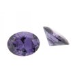 Zirkonia amethyst oval 5 x 4 mm