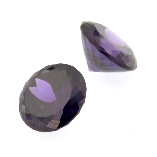 Zirkonia amethyst rund classic cut